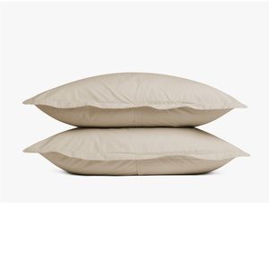 Parachute Brushed Cotton Shams in Latte